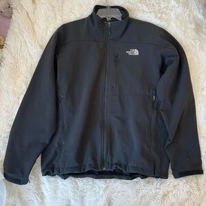 The North Face Men's Softshell Black Performance Winter Jacket Size: Large